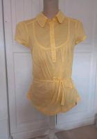 Bluse EDC Esprit Gr 34 Baumwolle Puffärmel hellgelb NEU Etikett! Hessen - Sinntal Vorschau