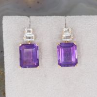 WERT 1120 € AMETHYST OHRRINGE IN 750er 18K GELBGOLD vxlt K84490 Essen - Altenessen Vorschau