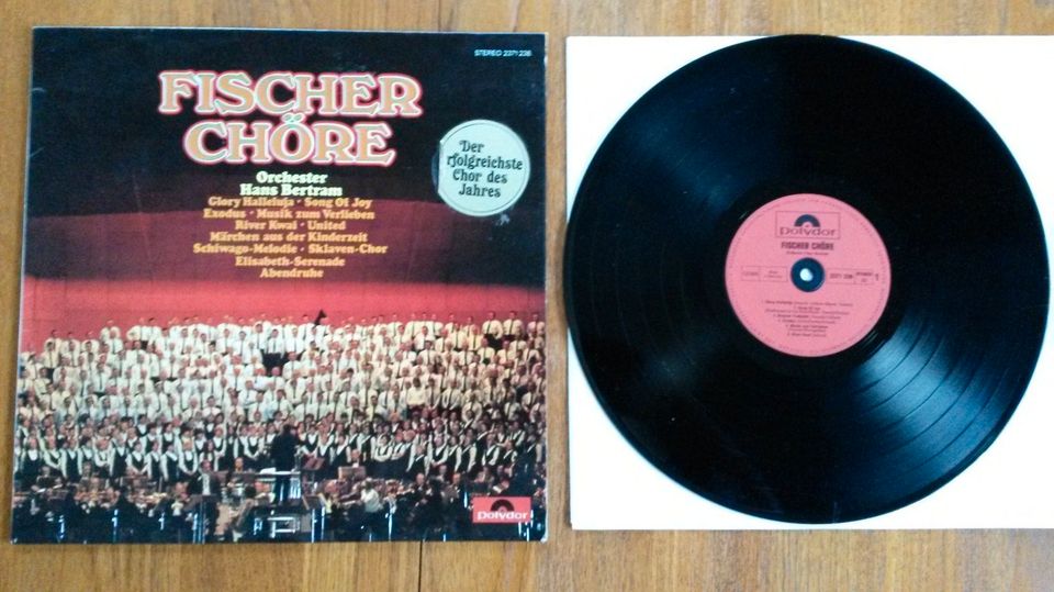 LP Vinyl Fischerchöre Orchester Hans Bertram in Elze