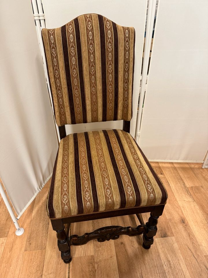 Schöne Stuhl Eiche sehr stabil beige braun in Leverkusen