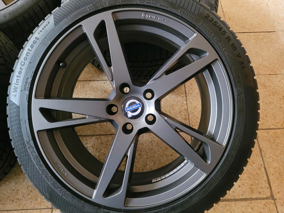 Winterräder Continental Volvo V60 S60 235/45 R18 ET45 bj. 2018- in Friedrichsdorf