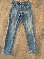 Jeans Denim Only Wauw destroyed look hellblau Light Blue Skinny Brandenburg - Potsdam Vorschau