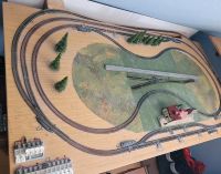 Modelleisenbahnplatte TT, Unikat, mit Trafo, 2-etagig !!! Pankow - Weissensee Vorschau