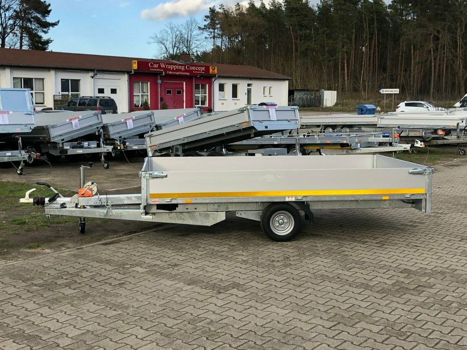 ⭐️ Eduard Auto Transporter 1500 kg 311x180x30 cm Rampen Winde 56 in Schöneiche bei Berlin