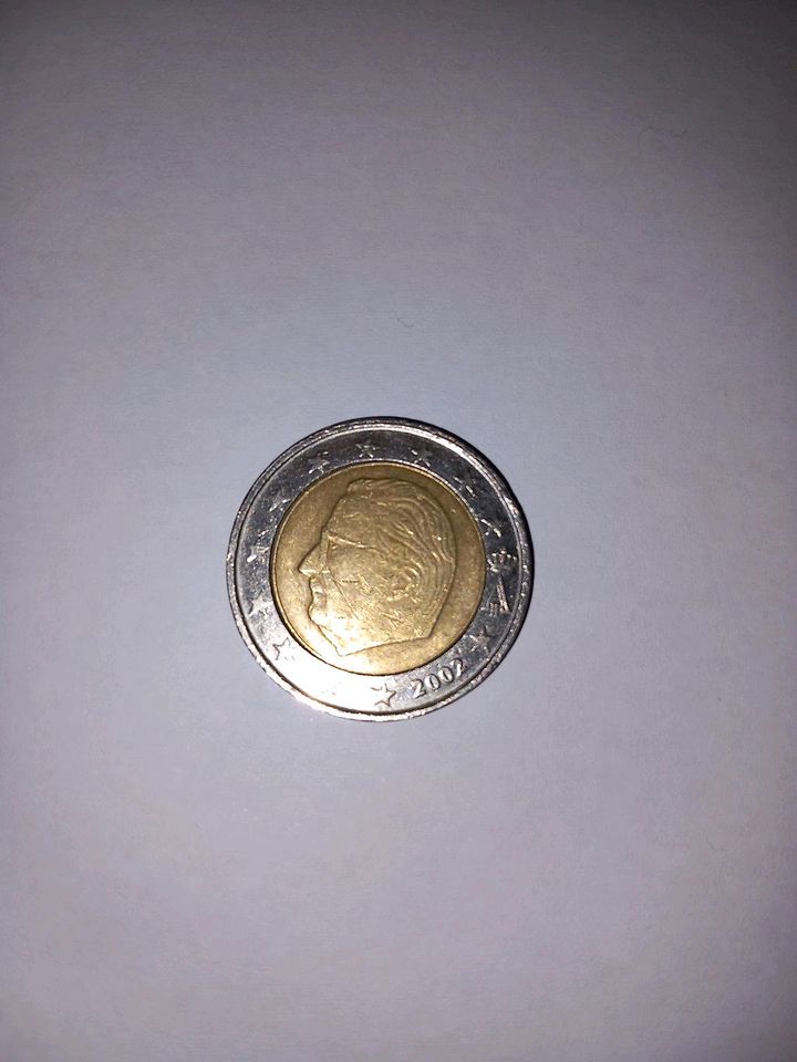 2€ Belgien 2002, König Albert-II, Fehlprägung? in Karsdorf