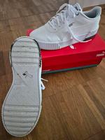 Sommersneaker Puma Carina Raw Metallics weiß 40 Nordrhein-Westfalen - Hürth Vorschau