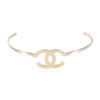 CHANEL 21S CC Gold Metal Hairband Haarreif Hellgold Bayern - Memmingen Vorschau