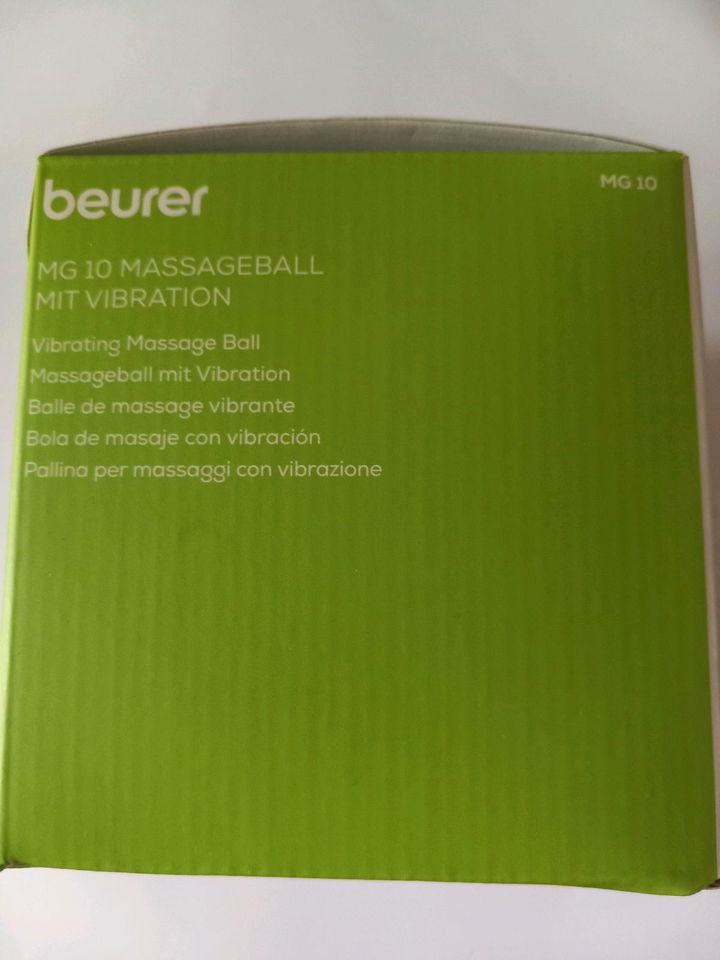 beurer MG 10 Massageball mit Fibration in Ulm