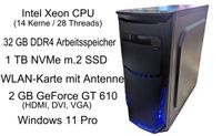 *NEU mit RECHNUNG* 14-Kerne Office-Büro PC / 32GB DDR4 / 1TB m.2 Nordrhein-Westfalen - Hückeswagen Vorschau
