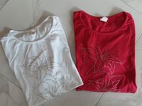 Zwei T-Shirt's pink und weiß,  Gr. 48, Kurzarm,  BW Baden-Württemberg - Ölbronn-Dürrn Vorschau