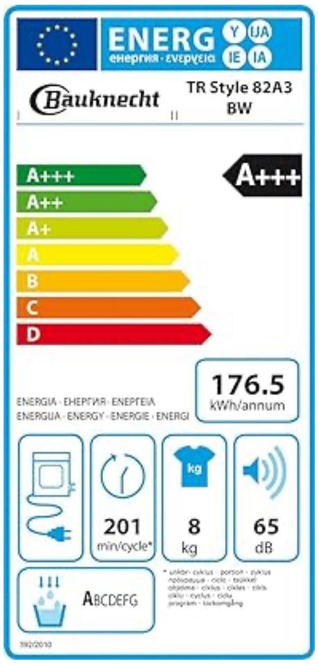Wärmepumpen Trockner BAUKNECHT / 8kg / A+++ / 1 Jahr Garantie in Wehretal