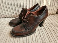 Lederschuhe Stiefeletten braun Gr. 36/37 Nordrhein-Westfalen - Meerbusch Vorschau