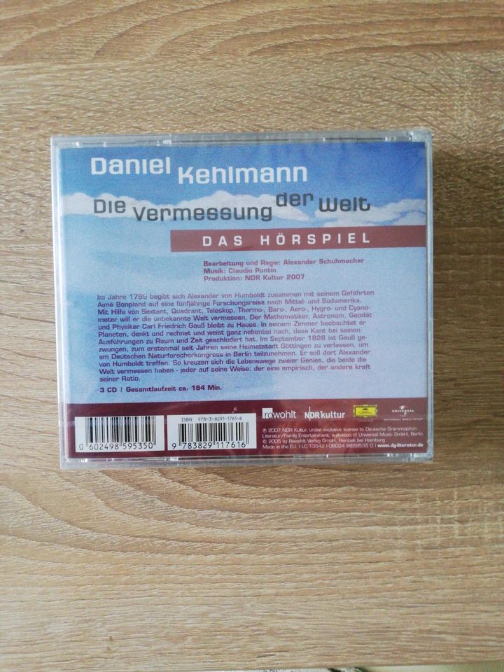 NEU - Daniel Kehlmann - "Die Vermessung der Welt" in Sömmerda