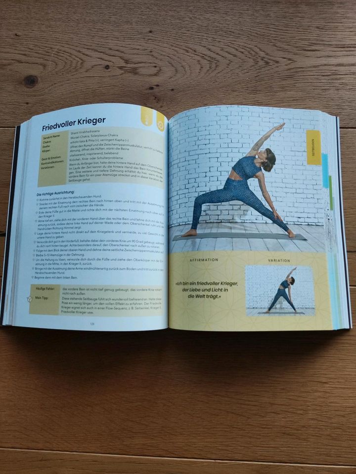 Yoga Buch. 1x durchgeblättert. Originalpreis 25€. in Würzburg