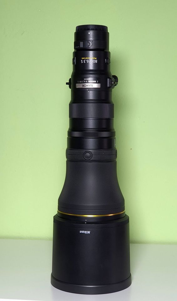 Nikon Nikkor Z 800 mm 1: 6,3 VR S in OVP  "Top Zustand" in Darmstadt