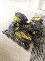 Inlineskater Kids schwarz/ gelb Gr 29-32 verstellbar Schleswig-Holstein - Barsbüttel Vorschau