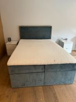 Ein Boxspringbett in Farbe türkis Baden-Württemberg - Mannheim Vorschau