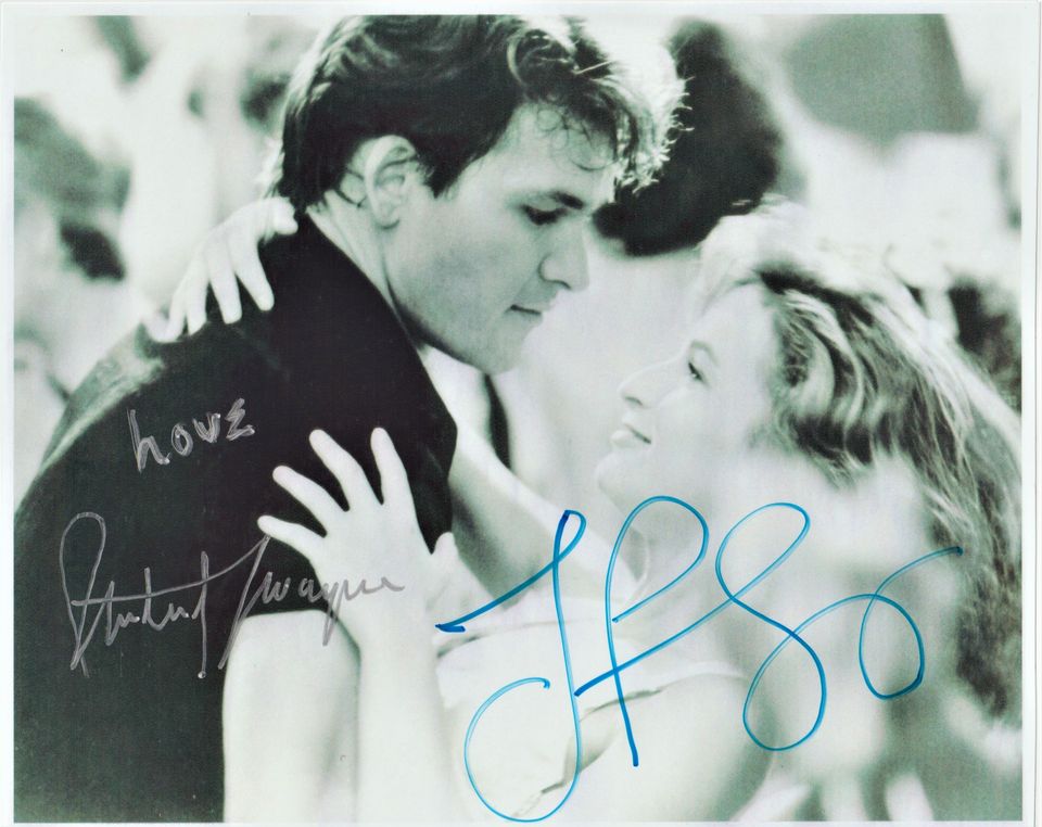 Original Patrick Swayze & Jennifer Grey Autogramm (Dirty Dancing) in Coburg