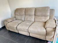 Sofa 3-Sitzer mit Liegefunktion Relaxfunktion beige Couch Nordrhein-Westfalen - Windeck Vorschau