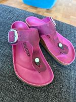 Birkenstock Gizeh Big Buckle 38 Leder Pink Fuchsia Rheinland-Pfalz - Mainz Vorschau