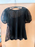 Transparente schwarze Bluse inkl. Top Größe 40 Leipzig - Engelsdorf Vorschau