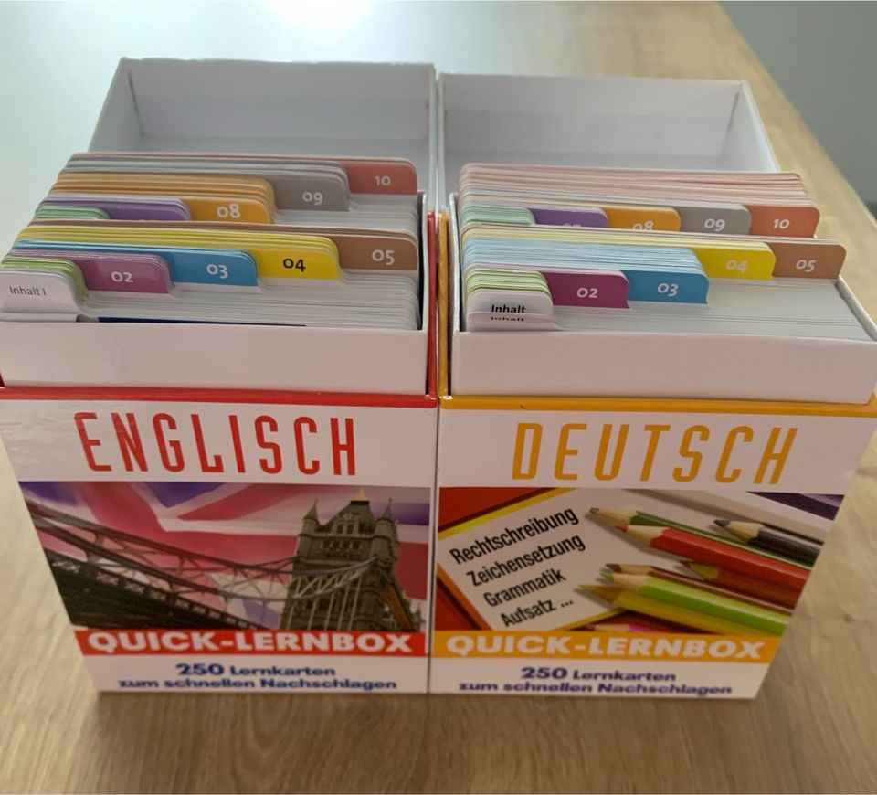 Schülerhilfe, Quick- Lernbox , Englisch / Deutsch in Drensteinfurt
