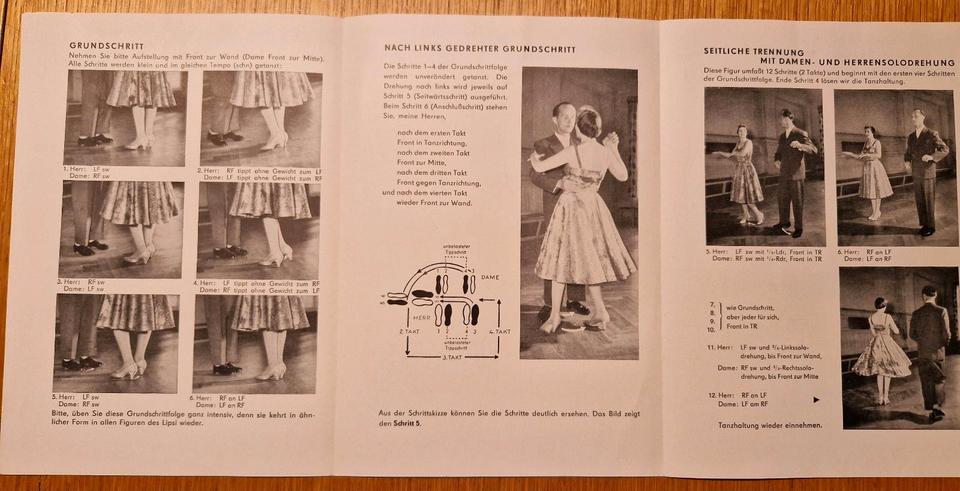 Tanzen möchte ich - Tanzanleitung (1958) Elfriede und Werner Graf in Kesselsdorf