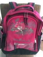 4You gr. Schulranzen NEUw. Schulrucksack Hüftgurt fuchsia Rosen Baden-Württemberg - Radolfzell am Bodensee Vorschau