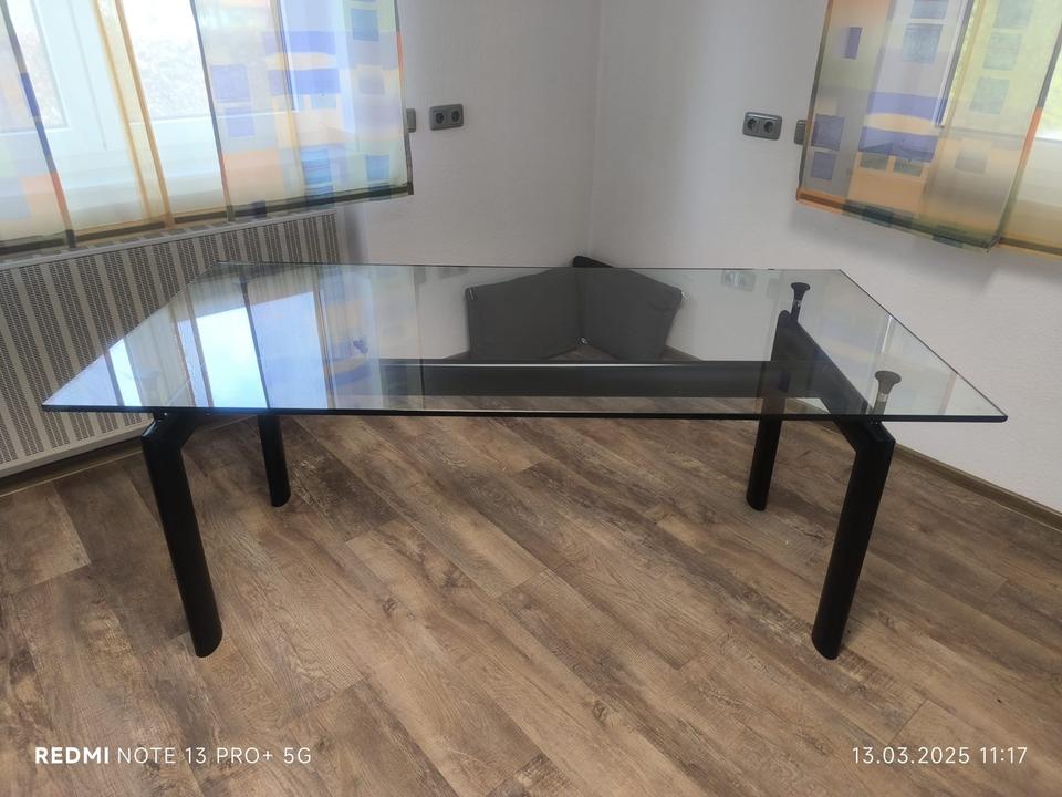 Tisch „Table Tube D'Avion“ (ehemals LC 6) von Le Corbusier in Petersberg