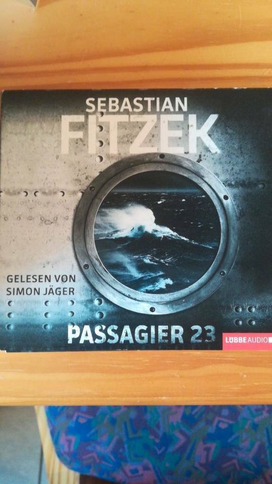 Passagier 23 von Sebastian Fitzek, Hörbuch in Bückeburg