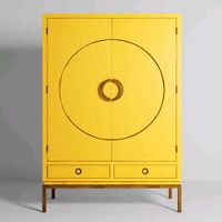 Kare Design Disk Yellow Kleiderschrank / Garderobenschrank Bayern - Landshut Vorschau