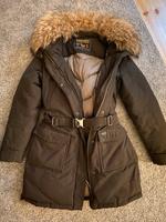 Woolrich Mantel Luxus Parker Jacke Daunen Gänsedaunen Echt Pelz S Berlin - Steglitz Vorschau