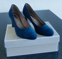 Tamaris Pumps blau Gr.40 Veloursleder NEU UND UNGETRAGEN Bayern - Drachselsried Vorschau