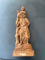 schöne Handgeschnitzte Holzfigur aus Naturholz, 43 cm Nordrhein-Westfalen - Erwitte Vorschau
