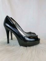 Peeptoes Guess Schuhe High Heels schwarz Lack Pumps Gr. 6M 36/37 Baden-Württemberg - Schönau (Schwarzwald) Vorschau