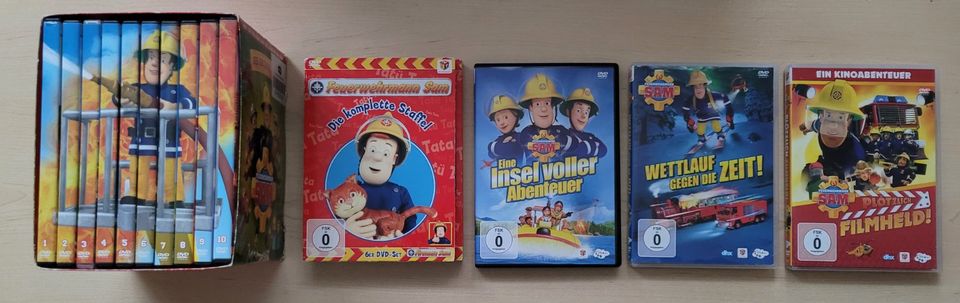 DVD Sammlung "Feuerwehrmann Sam" in Bessenbach