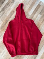 Rare Vintage Boxy Rot Hoodie Russell Athletic 90’s Düsseldorf - Eller Vorschau