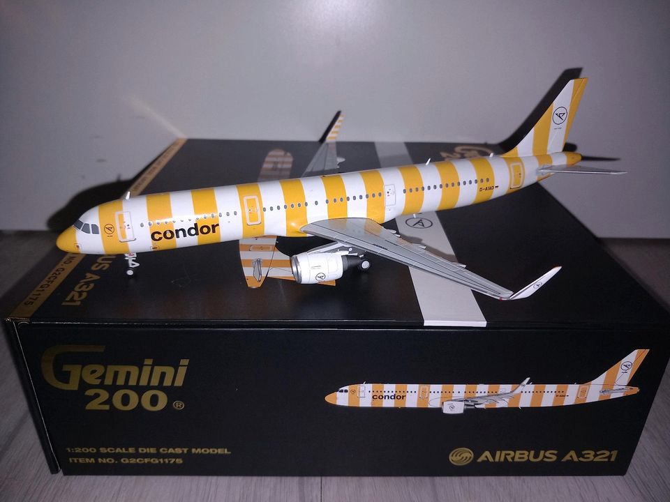 Gemini200 | 1:200 | Airbus A321 | Condor | D-AIAD in Frankfurt am Main