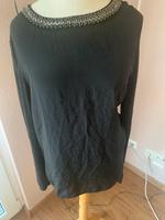 Hallhuber Shirt Gr. L Seide schwarz m. Steinen Brandenburg - Panketal Vorschau