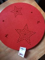 3 Filz-Platzsets, rot, NEU, Durchmesser 35 cm Nordrhein-Westfalen - Nettetal Vorschau