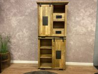 NEU - Möbelserie "Berlin" - Highboard aus Massiv Mangoholz Niedersachsen - Bad Bentheim Vorschau