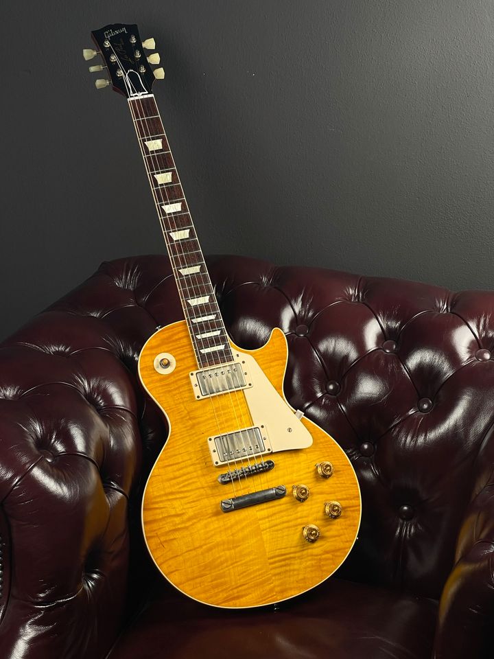 2014 Gibson Les Paul 58 Lemon Burst 3,85kg!! in Kiefersfelden