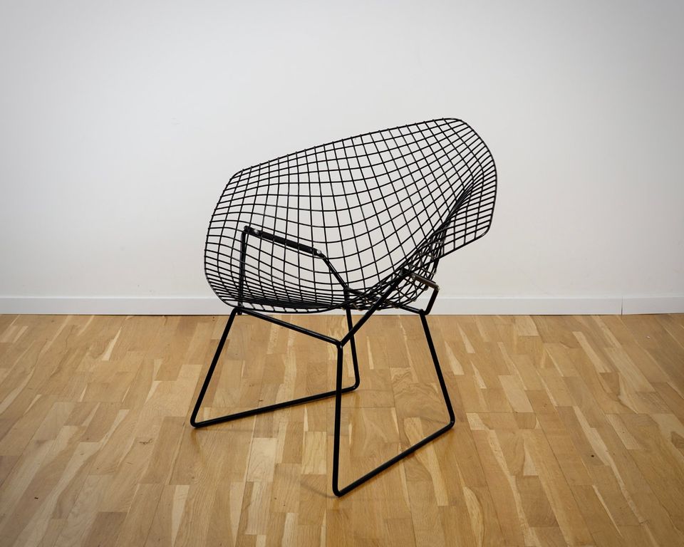 3 x Knoll Int. Bertoia Diamond Chair in schwarz in Stuttgart