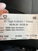 Ticket  Netz Westfalen Nordrhein-Westfalen - Senden Vorschau