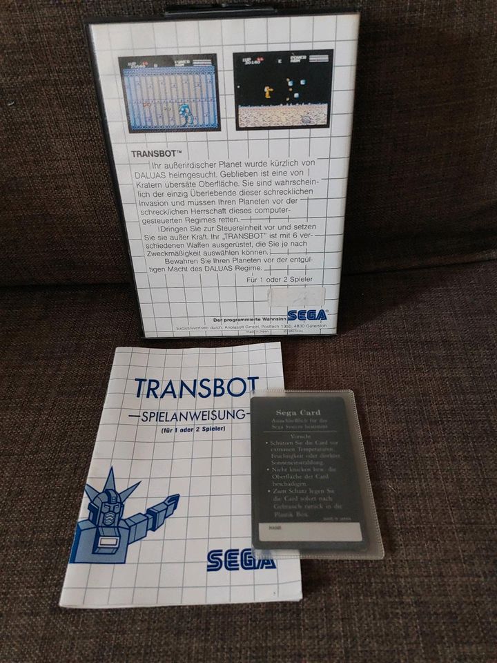 Sega Master System TransBot in Albachten