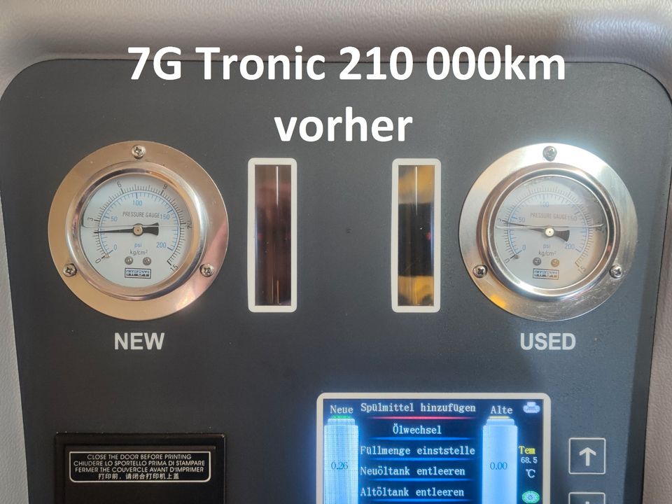 Getriebespülung / Getriebedialyse® Mercedes 5G-Tronic / 7G-Tronic / 7G-Tronic+ / 9G-Tronic 7G-Tronic+ / 9G-Tronic in Kiel