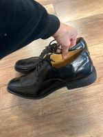 Herren Business Schuhe schwarz Leder Optik 40 Hessen - Büttelborn Vorschau