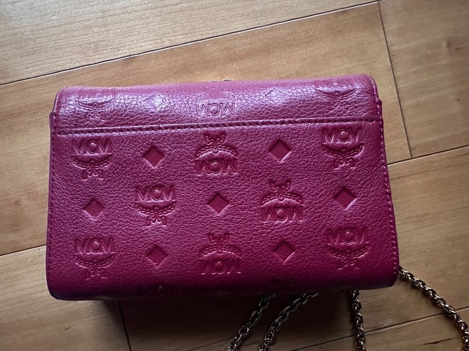 MCM Millie Monogrammed Ruby Tan Tasche in Freiburg im Breisgau