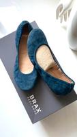 Brax Leder Nubuk Ballerina - Feel Good in blau / Gr. 40 Nordrhein-Westfalen - Bad Oeynhausen Vorschau