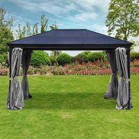 Pavillon Pergola Aluminium Zelt Dach Taneo 4x3m anthrazit 648€* Baden-Württemberg - Herbertingen Vorschau